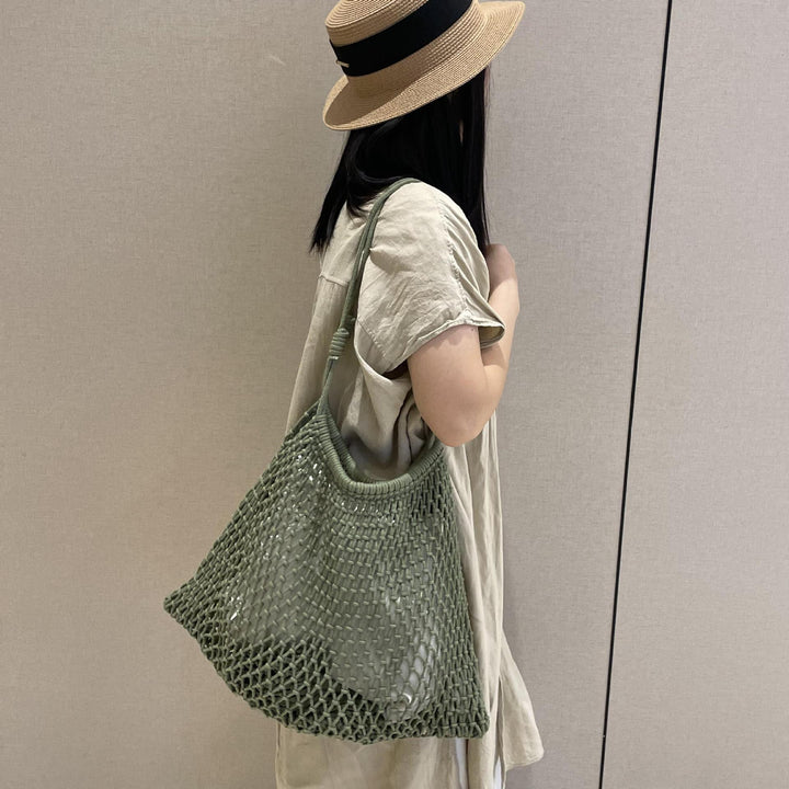 Netthandlenett i boho-stil Skanto