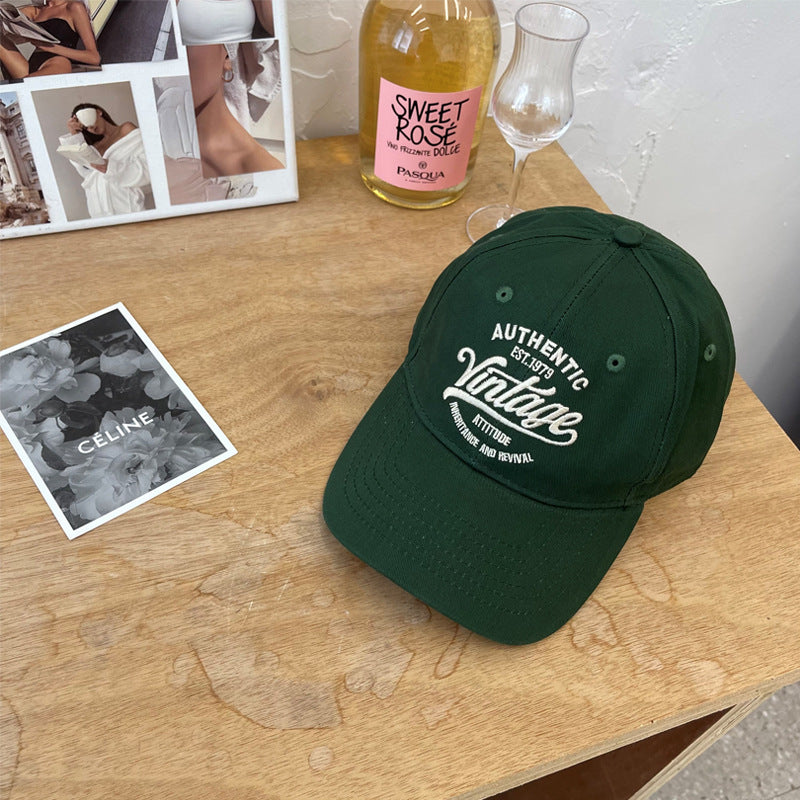 Men's Vintage-Inspired Cotton Baseball Cap Skanto