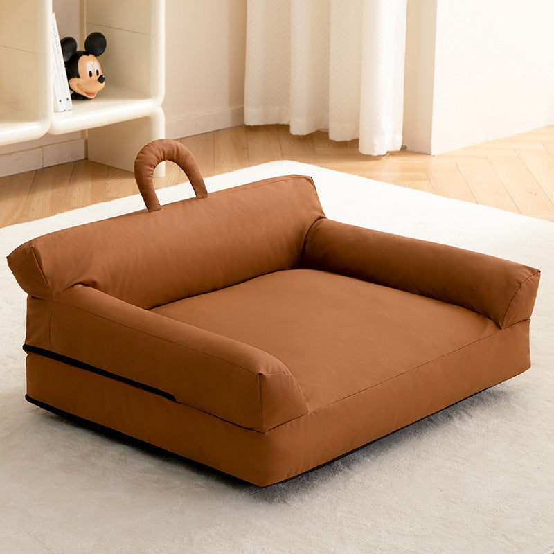 Holdbar ortopedisk sofa hundeseng