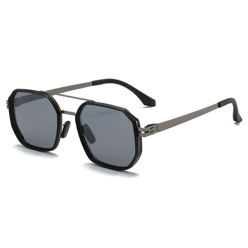 Damer Elegant Åttkantet Solbrille Skanto
