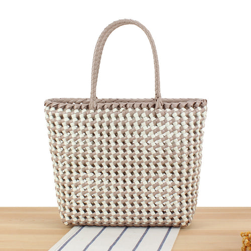 Large tote bag made of braided material Skanto