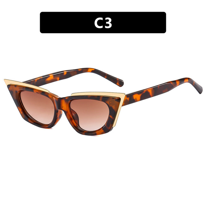 Damer ekstravagant Cat-Eye solbrille Skanto