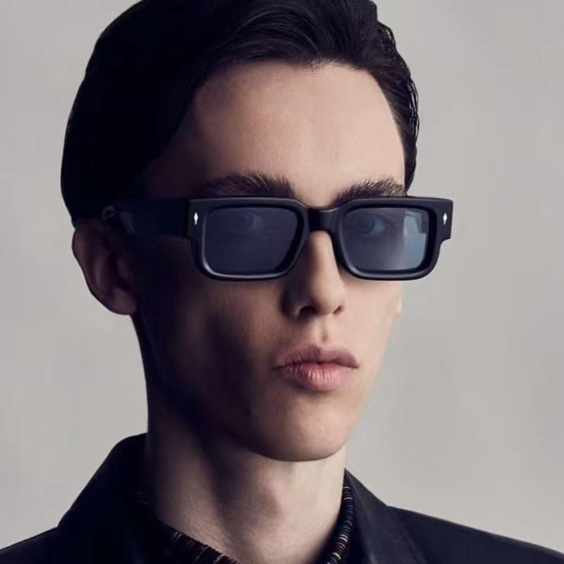Dame kvadratisk solbrille med elegant design og UV-beskyttelse Skanto
