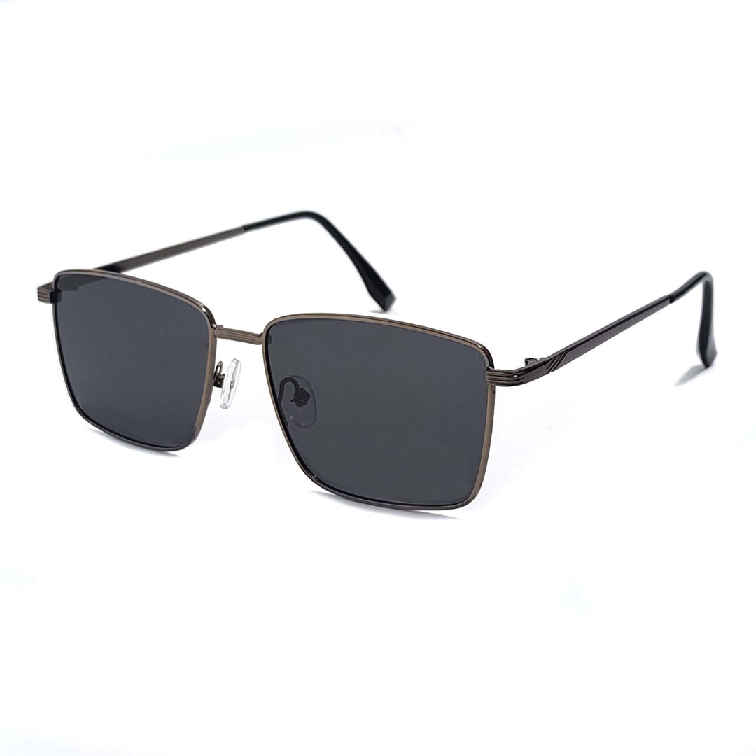 Herremodern kvadratisk solbrille med UV-beskyttelse og ergonomiske stenger Skanto