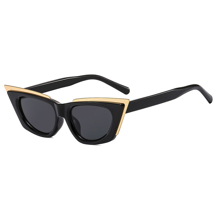 Damer ekstravagant Cat-Eye solbrille Skanto