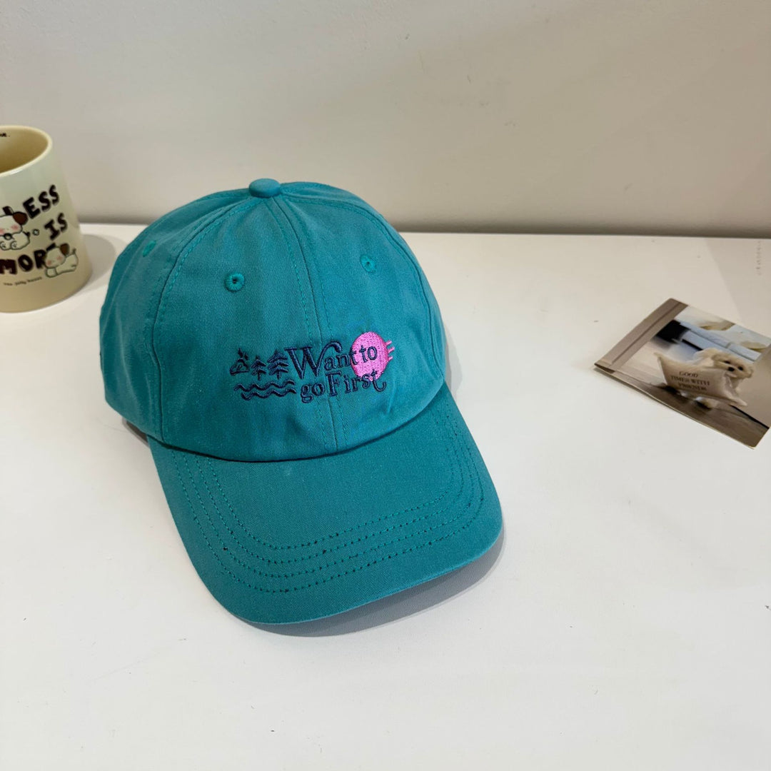 Kvinne Casual Brodert Baseball Caps Skanto 1783921861