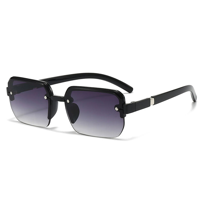 Dame moteriktig firkantet solbrille med innovativ ramme Skanto