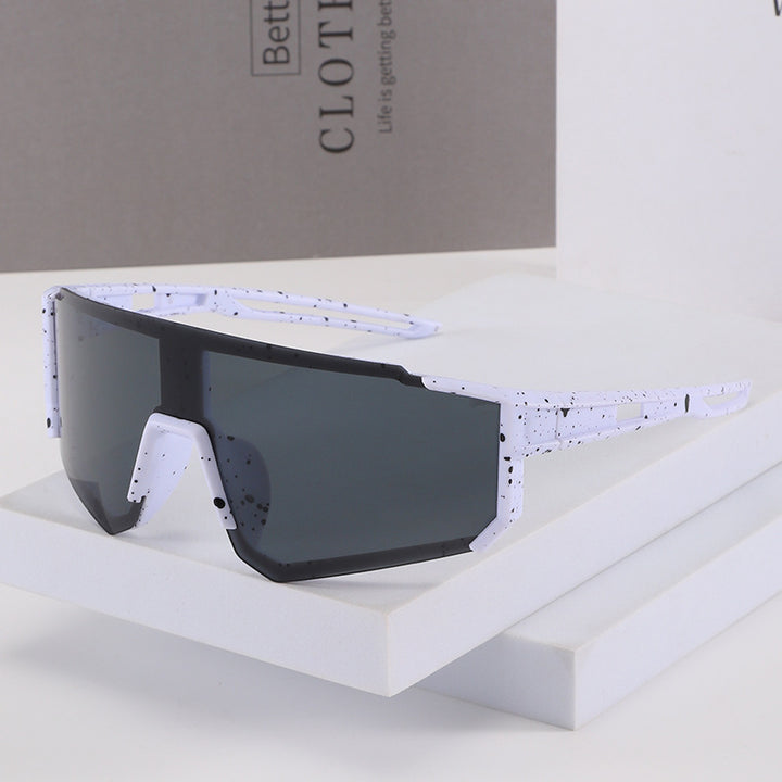 Men's Futuristic Oversized Shield Sunglasses Skanto