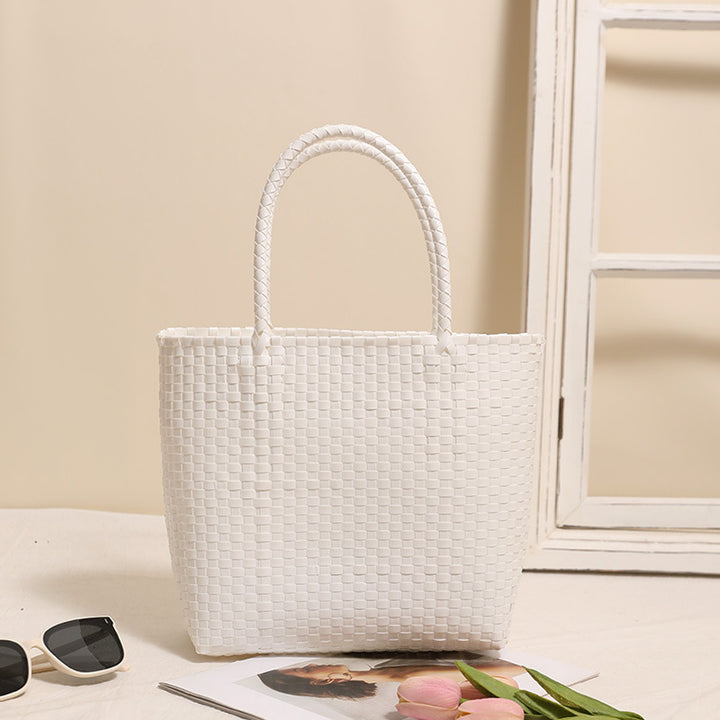 Flettet fritids shopper-veske Skanto