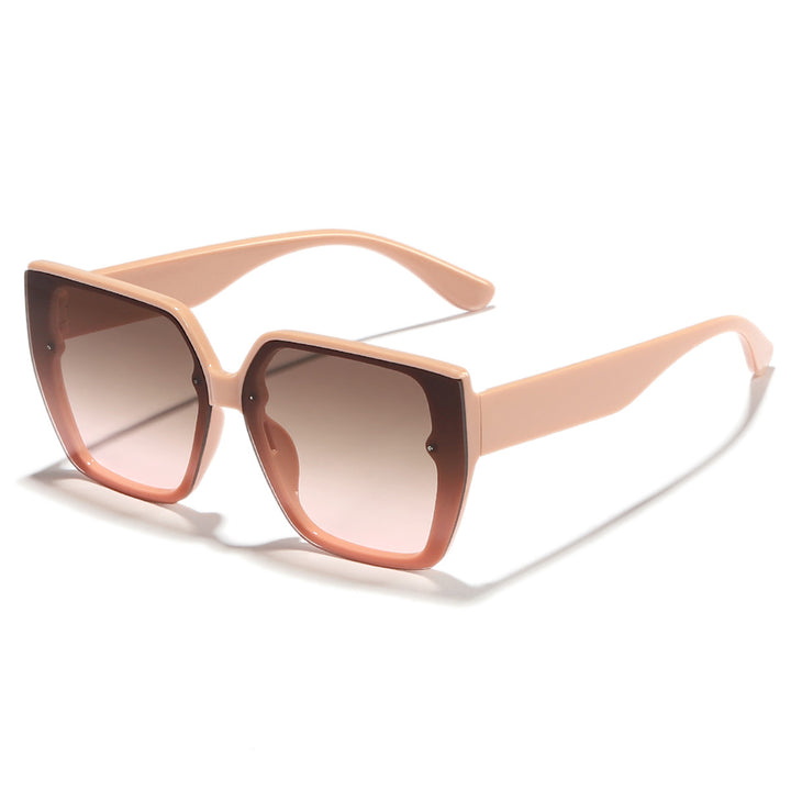Dame oversized solbriller med elegant design Skanto