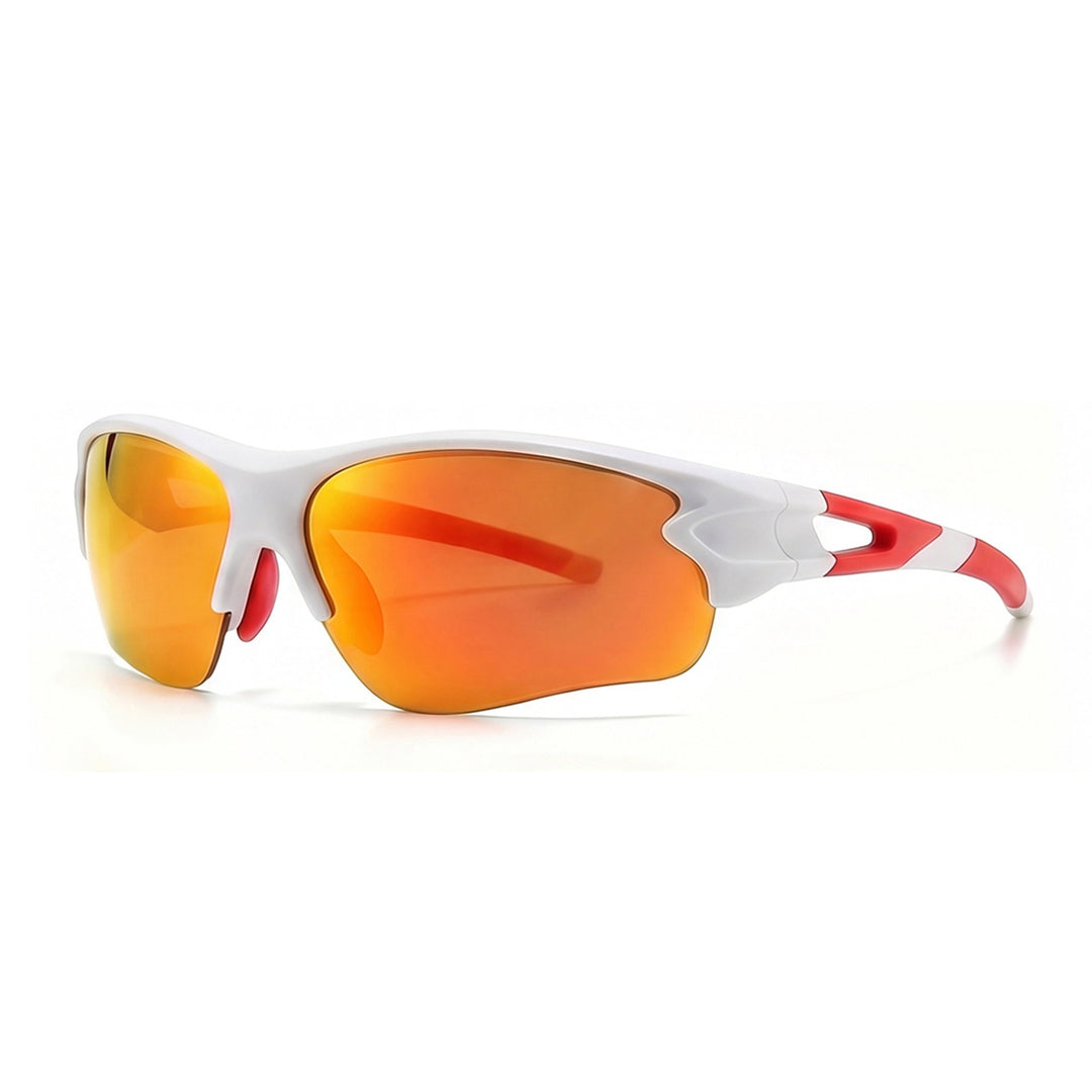 Unisex nan sportslig ytelsesfokusert solbrille med polarisert hurtigskift-glassteknologi Skanto