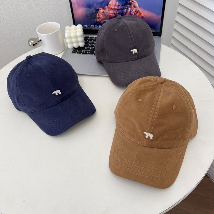 Kvinnens avslappede bomull brodert baseballcap Skanto