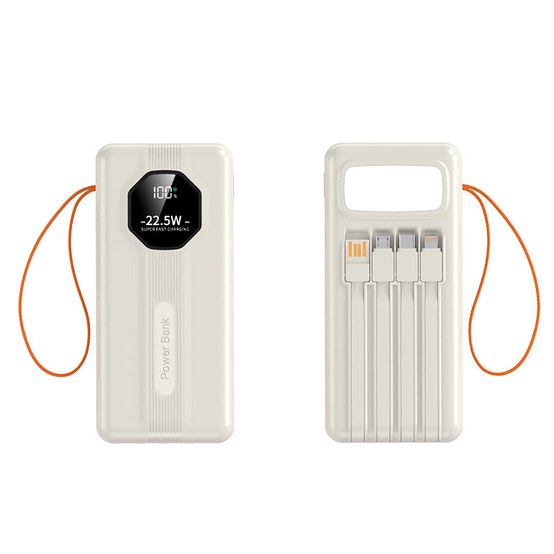 Bærbar hurtiglading powerbank med multifunksjonell USB-tilkobling Skanto