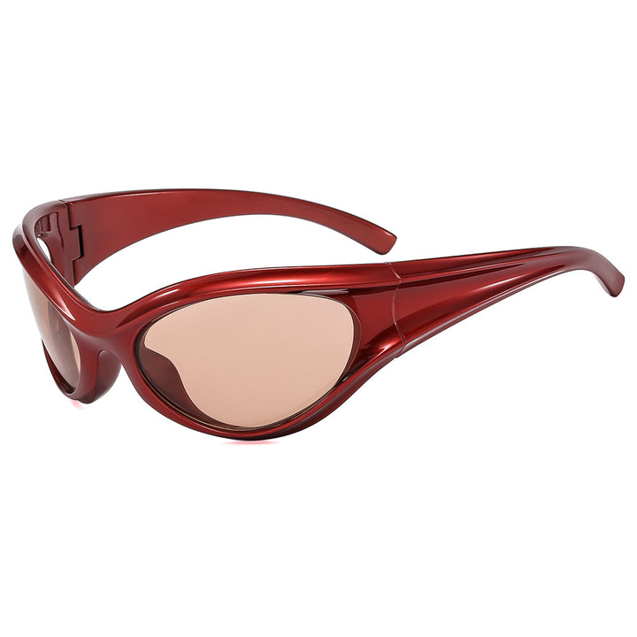 Dame sporty solbrille med aerodynamisk design Skanto