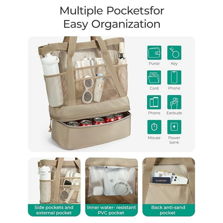 Kjølebag med multifunksjonelle rom Skanto