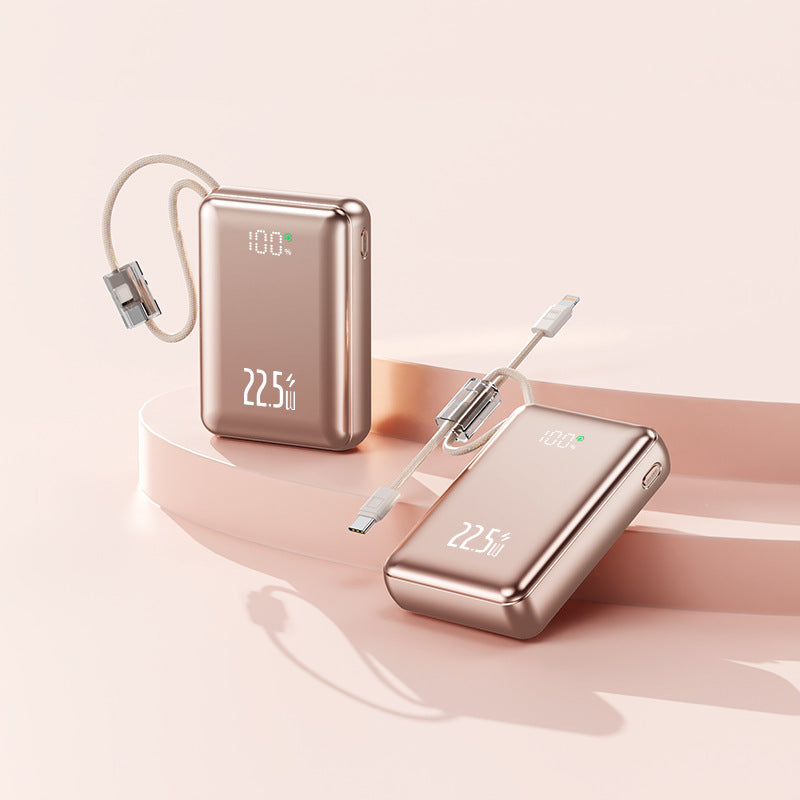 Powerbank med 22,5W hurtigladefunksjon Skanto