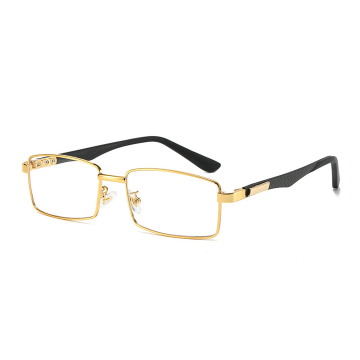 Dame trendy halvramsbriller med elegante detaljer Skanto