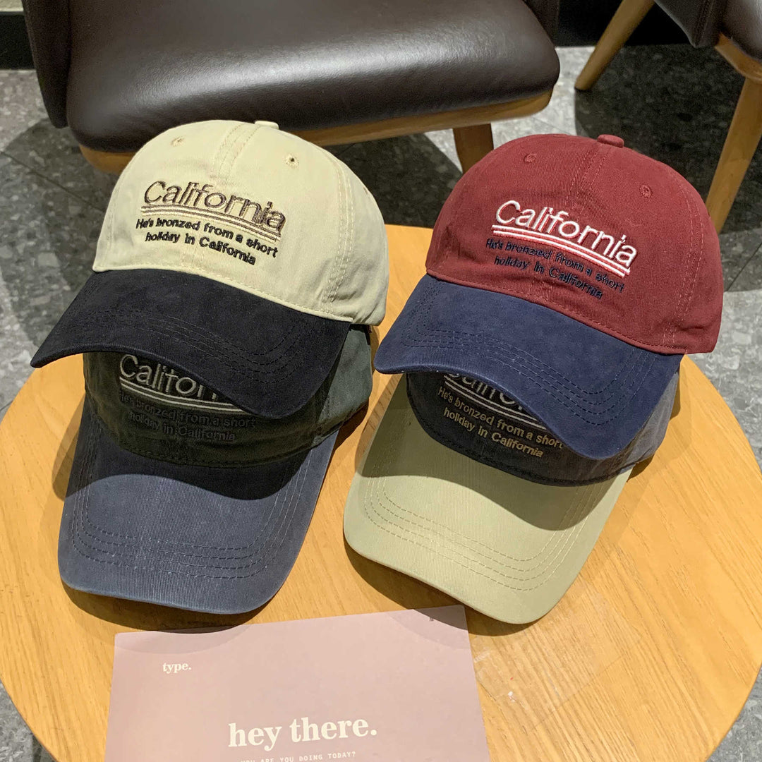 Herrejusterbar teksturert caps Skanto