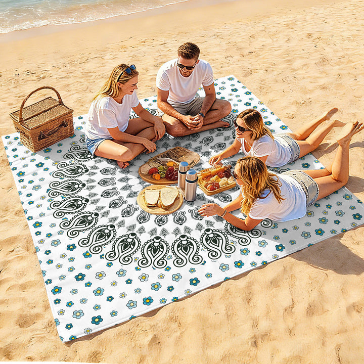 Mandala Design Strandmat Skanto