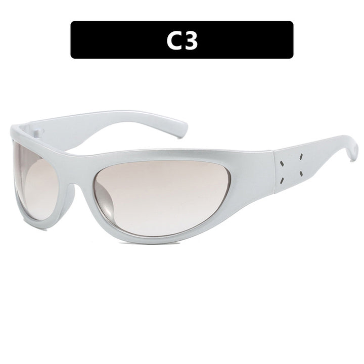 Dame sports solbrille med ergonomisk design og omfattende UV-beskyttelse Skanto