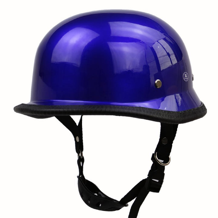 Vintage-Style Åpen-Face Motorsykkelhjelm Skanto