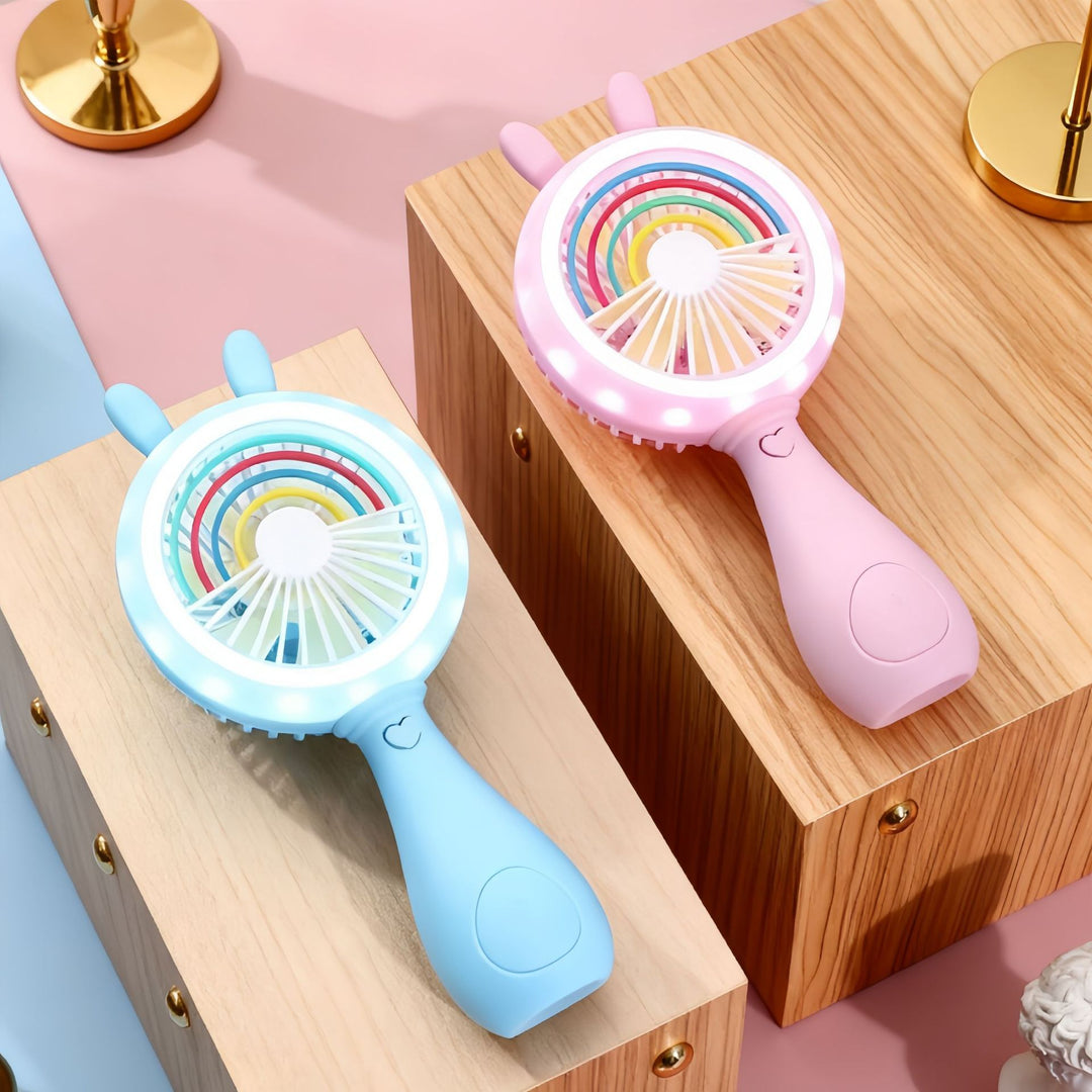 Dame bærbar animasjonsvifte Skanto