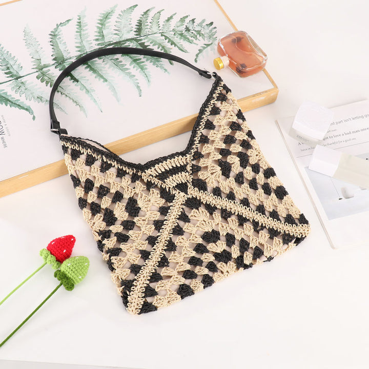 Håndlaget Makramee Crossbody Bag Skanto