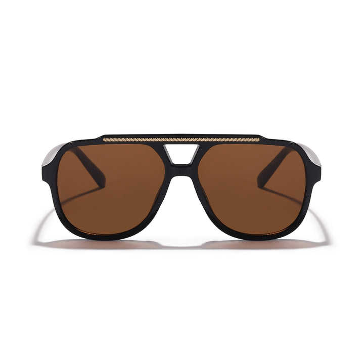 Dame Designer-solbrille med ekstravagant mønster og beskyttende UV-beskyttelse Skanto