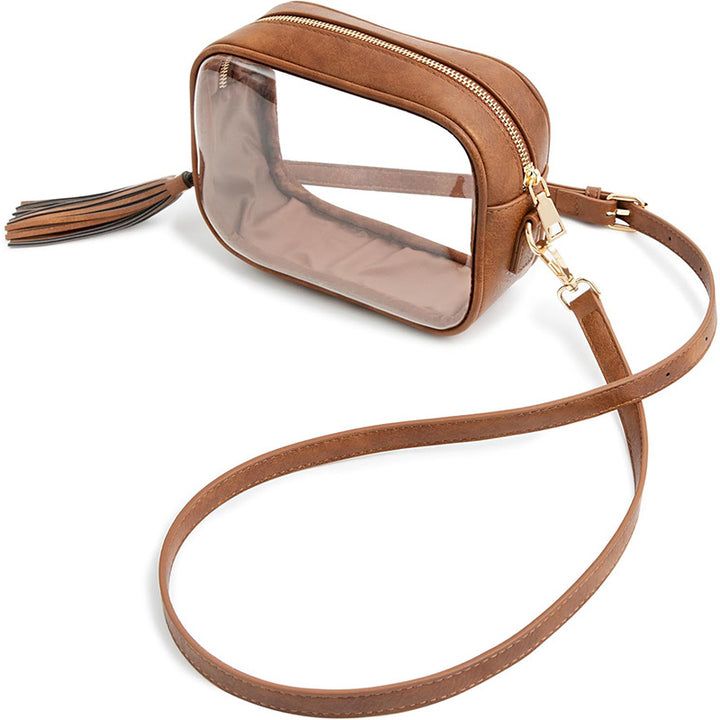 Stilfulle Gjennomsiktige Crossbody Veske Skanto