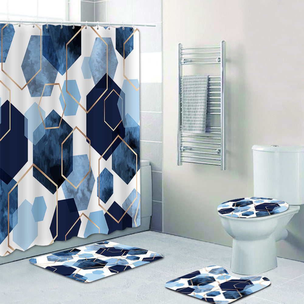 Geometric Pattern Dusjforheng Skanto