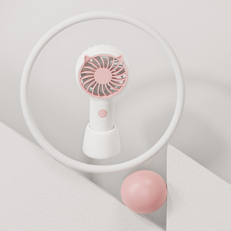 Dame bærbar håndvifte i elegant dyredesign Skanto