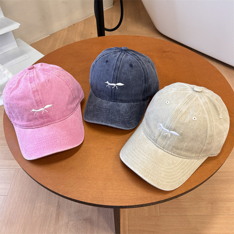Herre Casual Grafisk Denim Baseball Caps Skanto