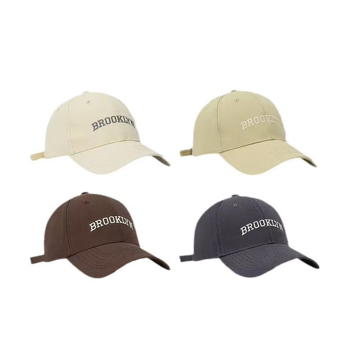 Herre Casual Brodert Bomull Baseball Caps Skanto