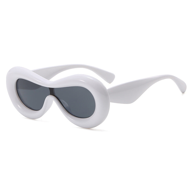 Dame futuristisk design-solbrille Skanto