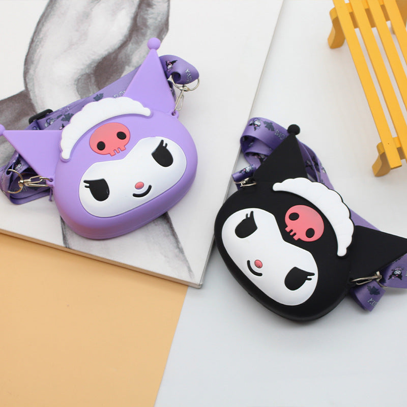 Dame Cartoon Messenger Bag i silikon Skanto