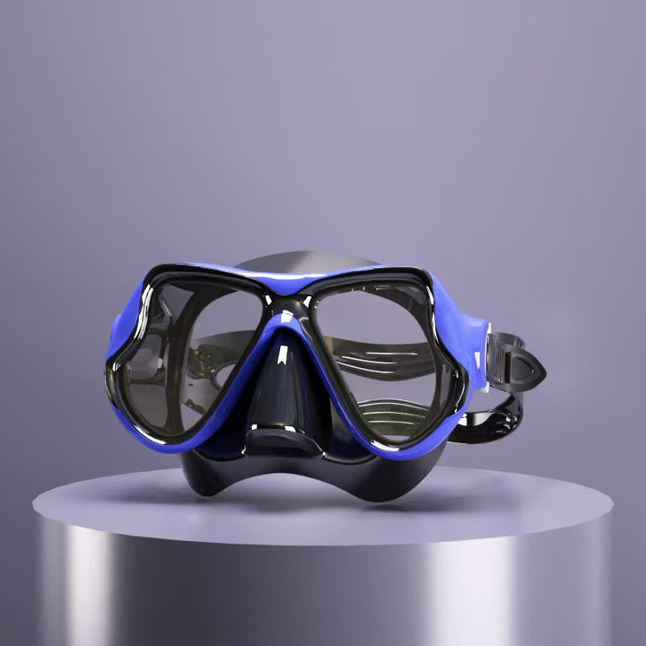 Tauchmaske med ergonomisk design og et fleksibelt snorkel Skanto