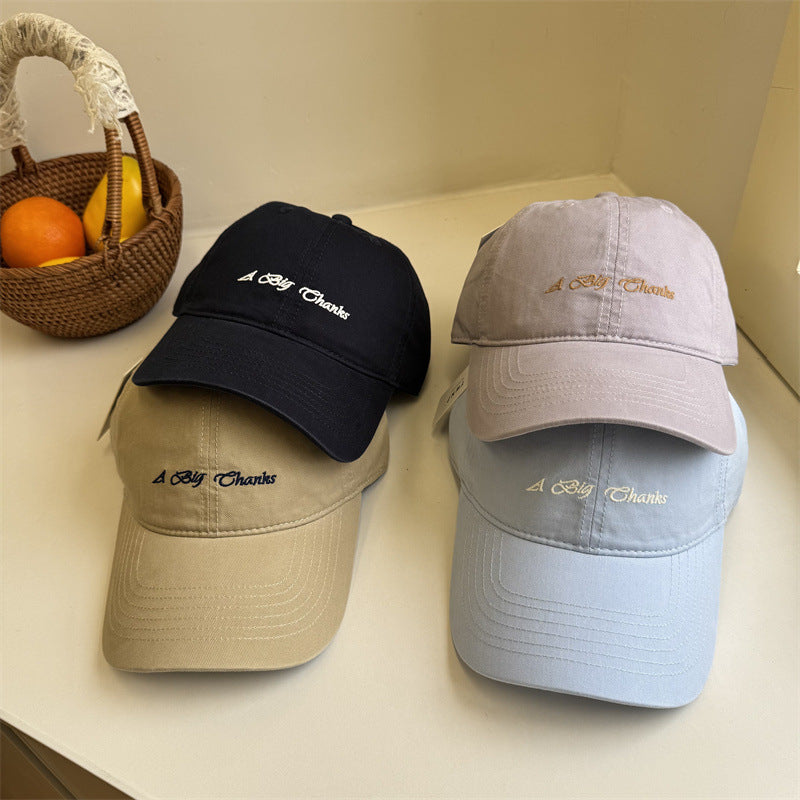 Kvinnenes klassiske broderte bomull baseball cap Skanto