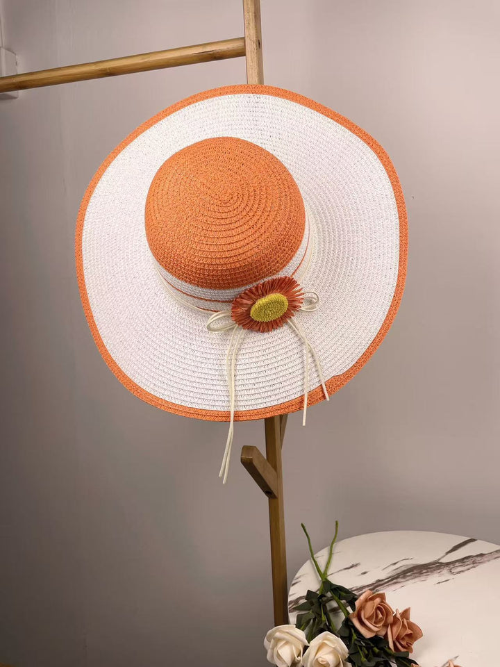 Elegant Strandveske med tilhørende solhatt Skanto