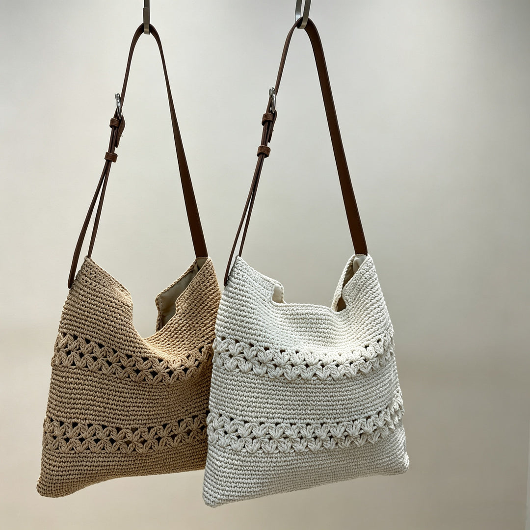 Håndkniplet Shopper Bag Skanto