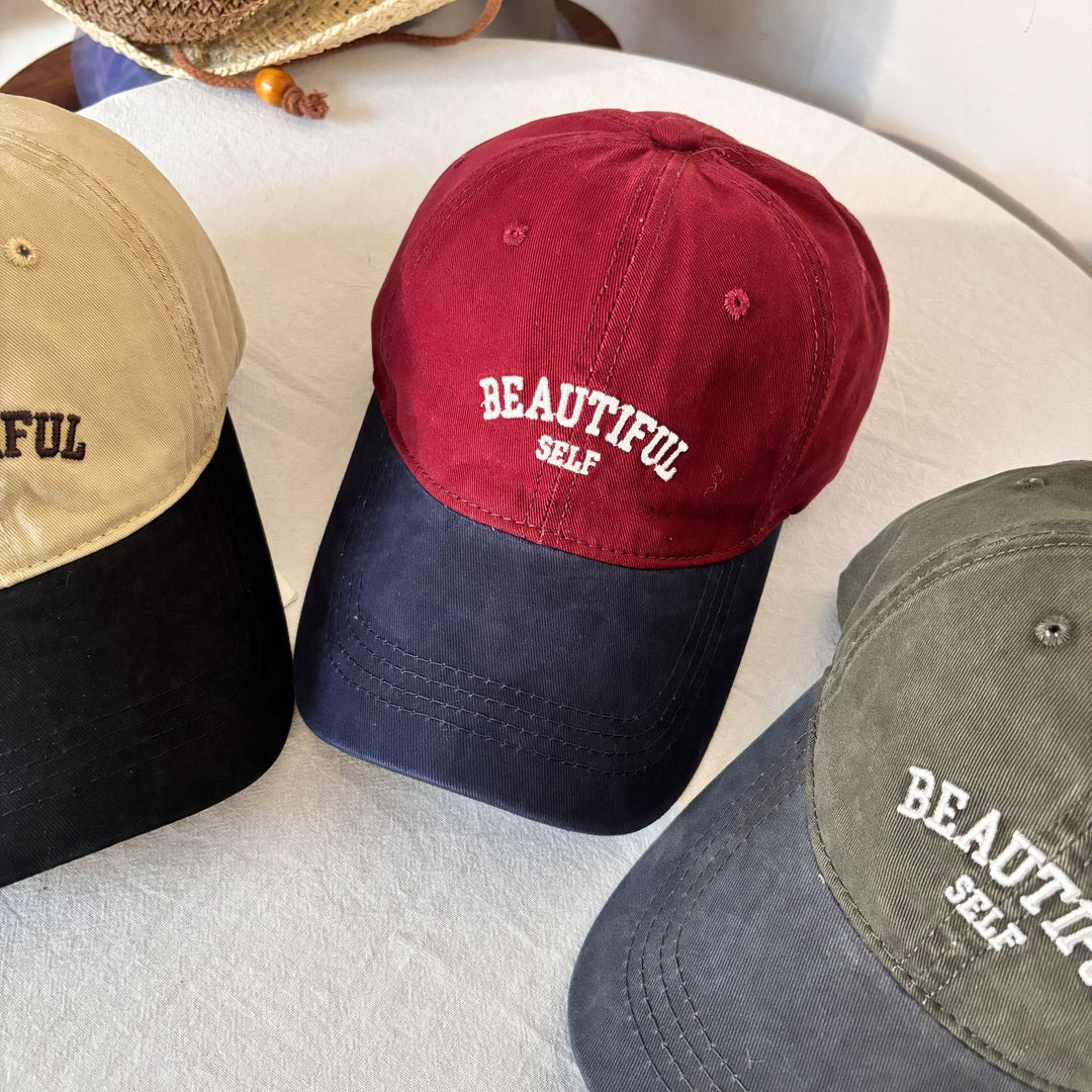 Kvinnens casual justerbare statement caps Skanto