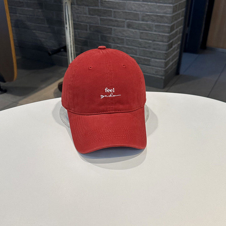 Menns stilige casual broderte caps Skanto