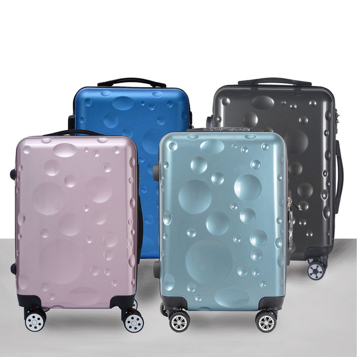 Unisex Moderne Boblemønster Hard Shell Spinner Koffert Skanto