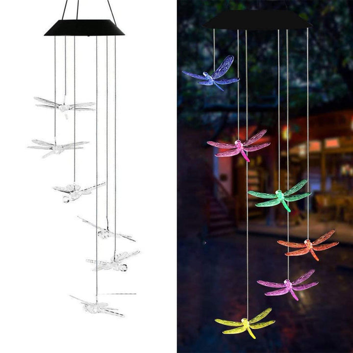Dekorativ Flamingo Hengende Mobil Vindspeil Hagedekor Skanto