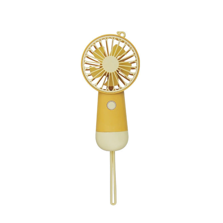 Kvinnenes bærbare håndholdte vifte med ergonomisk design og USB-ladingsfunksjon Skanto