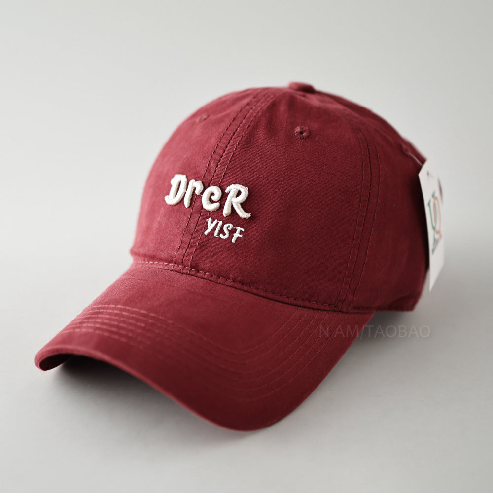 Unisex Justerbar Vintage Brodert Caps Skanto