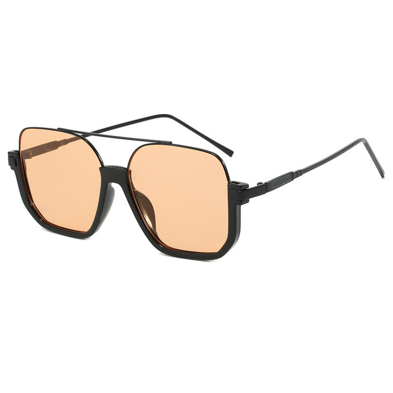 Dame Motek solbrille med buet metallramme og UV-beskyttelse Skanto