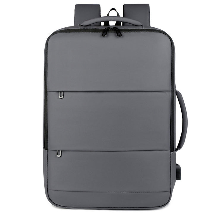 Moderne laptopryggsekk med praktisk usb-tilkobling og innovativt fagssystem Skanto