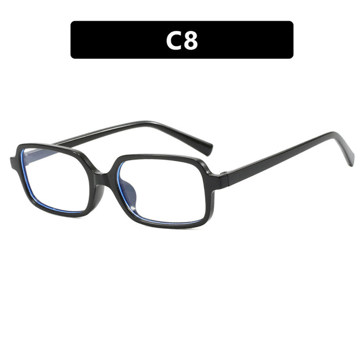 Dame kvadratisk solbrille med unikt, ekstravagant design og UV-beskyttelse Skanto