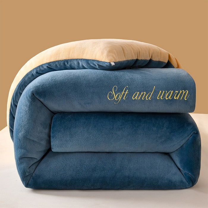 Dame myk og varm fleece-pledd Skanto