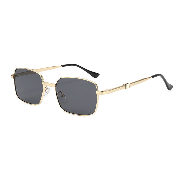Herre Sleek Square Frame Solbriller Skanto